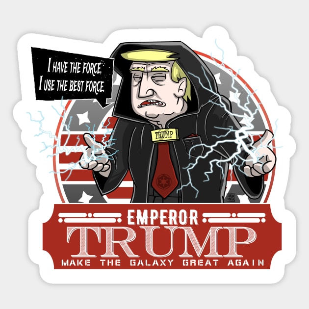 Make the Galaxy Great Again Sticker by TreemanMorse